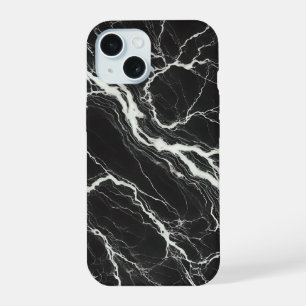 Elegante aspecto de mármol negro y blanco