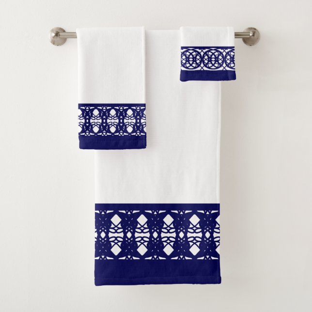 Elegante azul y blanco (In situ)