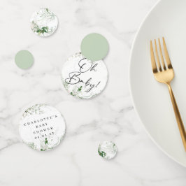 Elegante Baby Shower Table Confetti