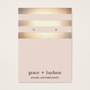 Elegante Banda dorada Pantalla de anclaje rosa mod