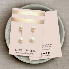 Elegante Banda dorada Pantalla de anclaje rosa mod