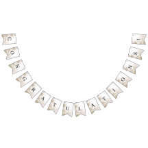 Elegante bandera de flores blancas marfil