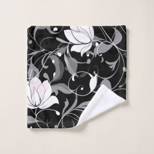 Elegante Bañera floral Noir