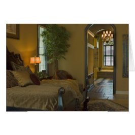 Elegante Bedroom Blank Card
