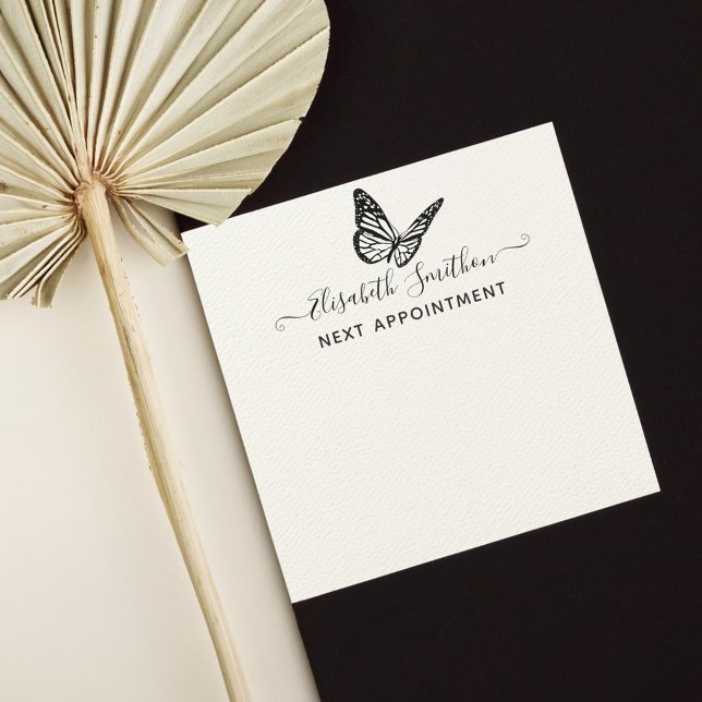 Elegante Belleza Mariposa Tarjeta de Nombramiento  (Subido por el creador)