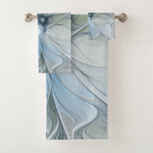 Elegante Belleza Moderna Resumen Flor de Arte Frac