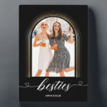 Elegante Besties Foto Keepsake Marco de oro modern<br><div class="desc">Elegante Besties Foto Keepsake Marco de oro moderno</div>