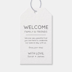 Elegante Bienvenida Minimalista A Nuestra Etiqueta