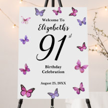 Elegante bienvenida para el cumpleaños 91 con mari