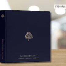 Elegante binador de documentos inmobiliarios y doc