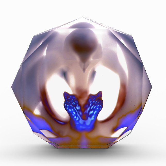 Elegante bloque de fotos de diseño orquídeo (Anverso)