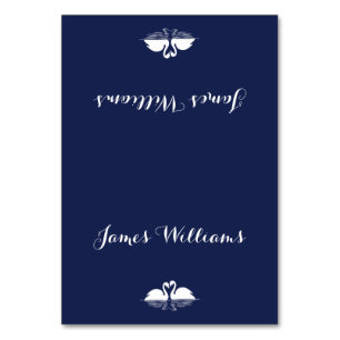 Elegante Boda azul de la Marina con tarjetas con c