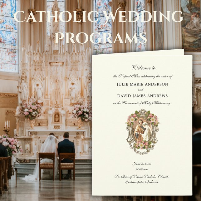 Elegante Boda Católico Programa de Masa Latina (Subido por el creador)