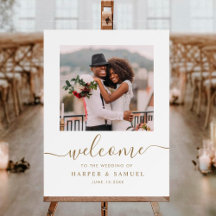 Elegante Boda de fotografía de caligrafía de oro