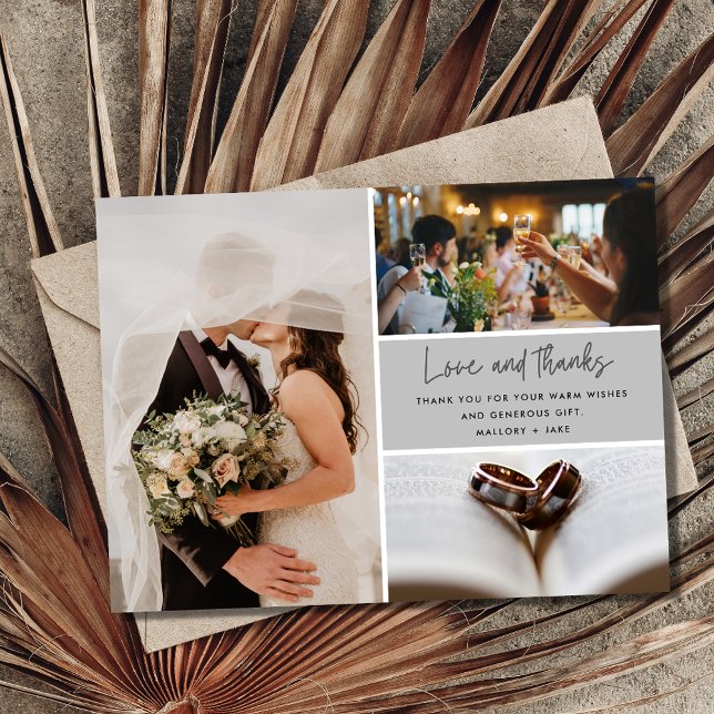 Elegante Boda de fotos Moderno 4 Gracias (Subido por el creador)