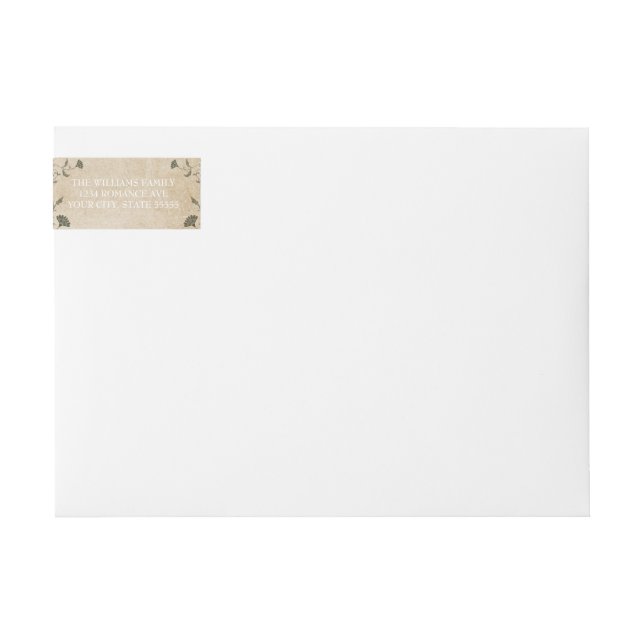 Elegante Boda de la cubierta del libro de la bibli (Anverso)