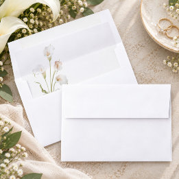 Elegante Boda de Lirio de Calla Minimalista