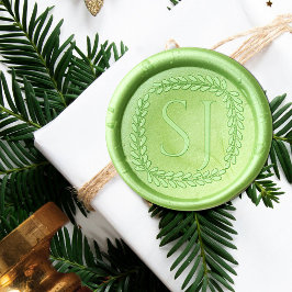 Elegante Boda de Monograma Botánico