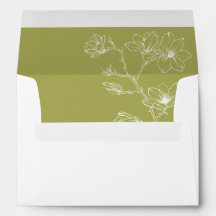 Elegante Boda Floral de Olivo Verde y Blanco