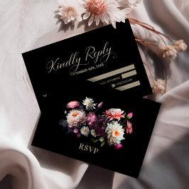 Elegante Boda Floral RSVP