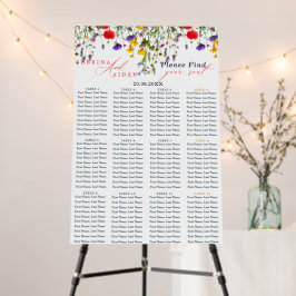 Elegante Boda Floral Salvaje 12 Mesas