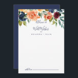 Elegante Boda Floral Tarjeta de Consejos<br><div class="desc">Esta elegante tarjeta de consejo de boda floral es perfecta para un boda moderno. El diseño se compone de ramos de flores rosas, ruidosas, amarillas, borgoñas, rojas, índigo y verdes, que inspiran la belleza natural. Estas tarjetas son perfectas para un boda, una ducha de novia, una ducha de bebé, una...</div>