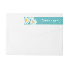 Elegante Boda Floral White Daisies