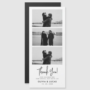Elegante Boda magnético de la franja fotográfica G