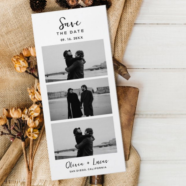 Elegante Boda magnético de la tira fotográfica (Subido por el creador)