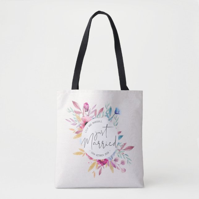 Elegante Boda recién casado | Bolsa de Tote (Anverso)