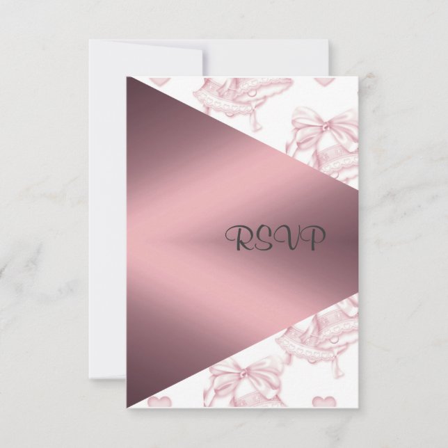 ELEGANTE BODA RUBOR BELLS RSVP (Anverso)