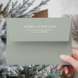 Elegante Boda Sage Green