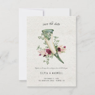 Elegante Boda Viking Guardar la Fecha