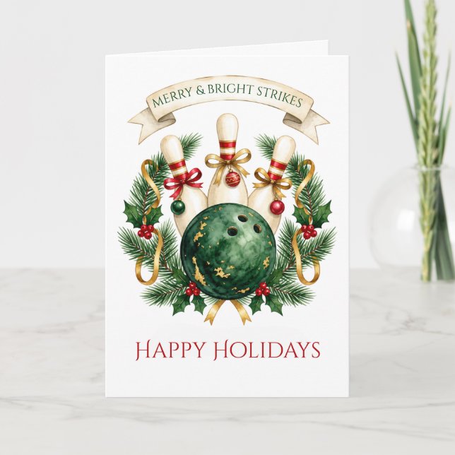 Elegante bolera de Navidad  (Anverso)