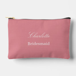 Elegante bolsa accesoria rosa Rubor para la dama d