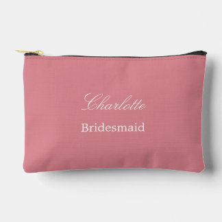 Elegante bolsa accesoria rosa Rubor para la dama d