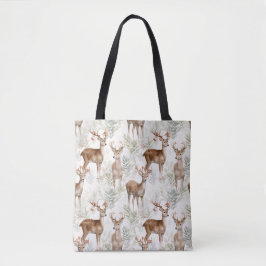 Elegante Bolsa de Deer Tote de Woodland - Inspirad