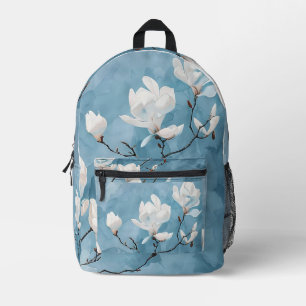 Elegante bolsa de mochila de la Magnolia Azul