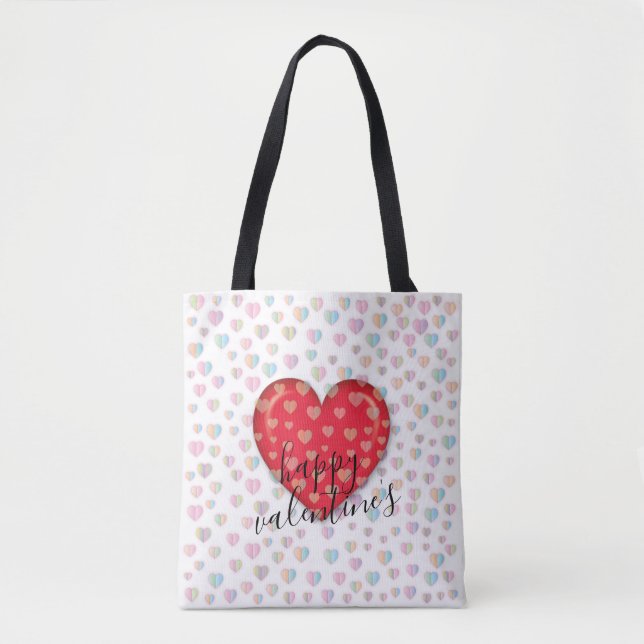 Elegante Bolsa de Regalo de San Valentín de pollo  (Anverso)