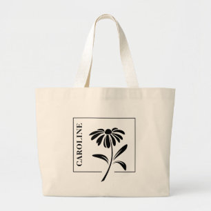Elegante bolsa de té de margarita personalizada