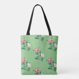 Elegante Bolsa De Tote Floral