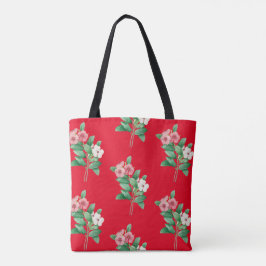 Elegante Bolsa De Tote Floral