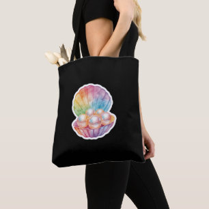 Elegante Bolsa de Tote Seashell Elegante Mujer Reg