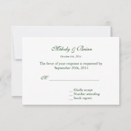 Elegante, bonito violeta margarita flor rsvp