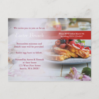 Elegante Brunch Invitación Semana Santa o Funday
