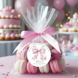 Elegante caja de Chicas Baby Shower Perlas de colo