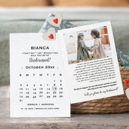 Elegante calendario de caligrafía propuesta de dam