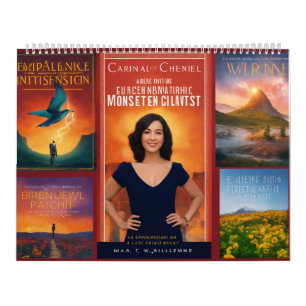 Elegante calendario y planificación 2025