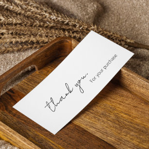 Elegante Caligrafía Scrip Gracias Por Tu Pedido