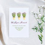 Elegante Cambio de dirección | Invitación móvil<br><div class="desc">Lavanda elegante | Invitación móvil. Esta es una plantilla lista para que añada sus detalles a .</div>